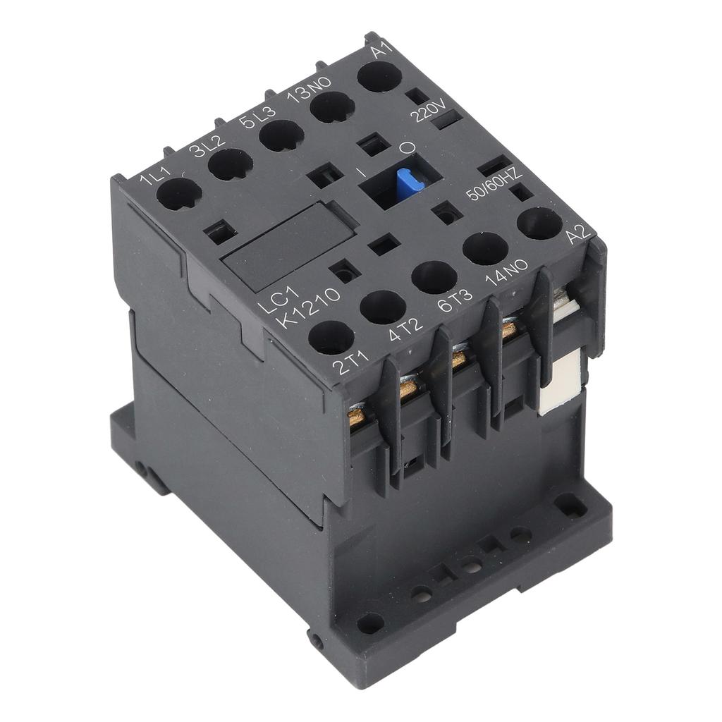 Contactoare AC Carcasă PC Puncte Aliaj Argint Sensibilitate Ridicată Tip K 12A 1NO Contactoare de Putere Bobină