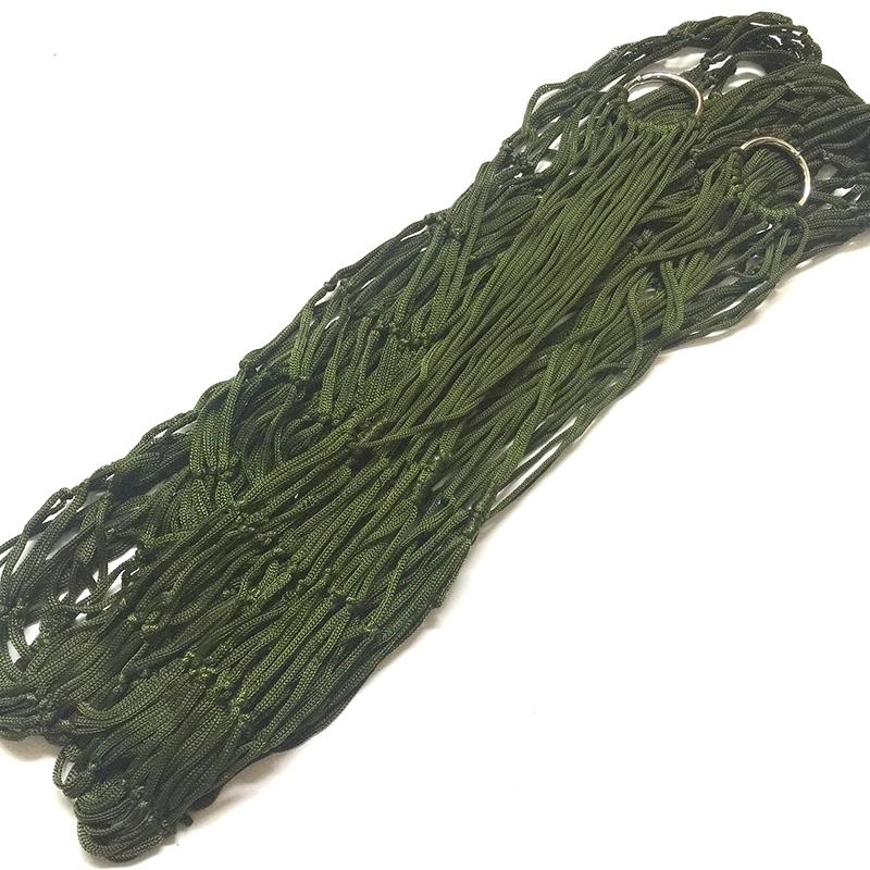 Nylonrep Nät Hängmatta För Utomhus Sovnät Säng Med Rep Nylonrep Hängmatta Nät Hängmatta