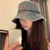 Unisex Cotton Bucket Hats Summer Men Denim Beach Cap New Fabric Sunbonnet