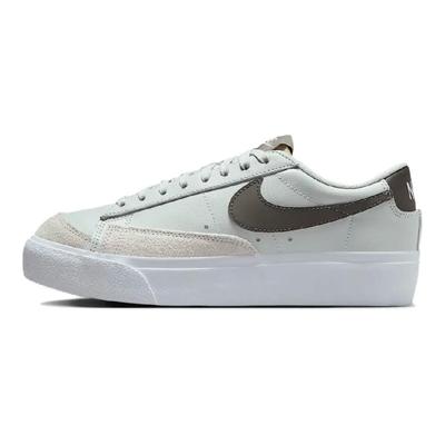 Blazer Anti Slip Wear Resistant Low Top Skateboard Shoes Women's Green Brown Sneakers Skateboard Shoes DJ0292-004