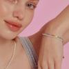 TATIANA (SET) Pearl and Rainbow jewel Bracelet SE0160