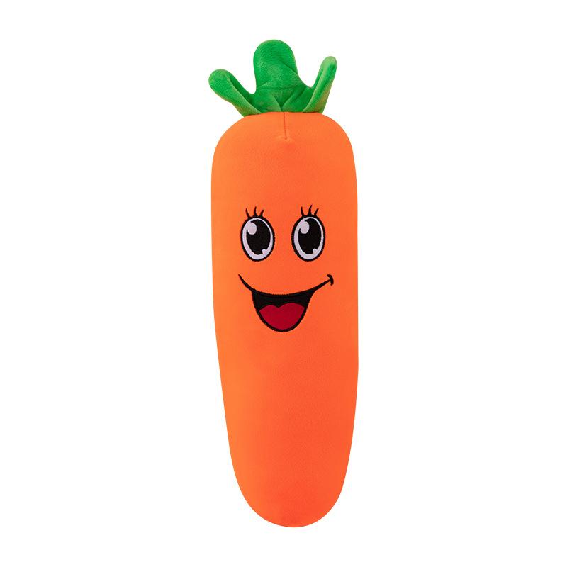 Removable and washable carrot throw pillow long pillow sleeping bed doll pinch leg rag doll super soft plush toy doll