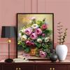 Diamond Painting Peony Full Drill Square New Arrival Diamond Embroidery Flower Diamond Mosaic Needlework Home Decor