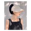 Summer Quick Drying Ponytail Big Hat With An Empty Brim, Women'S Outdoor Sun Protection Hat With Adjustable Duckbill Cap