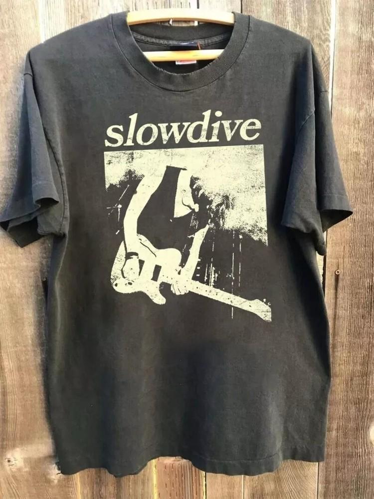 Slowdive Souvlaki Band Shirt, Slowdive Vintage 90s Charcoal Unisex Tshirt Unisex T-Shirt S