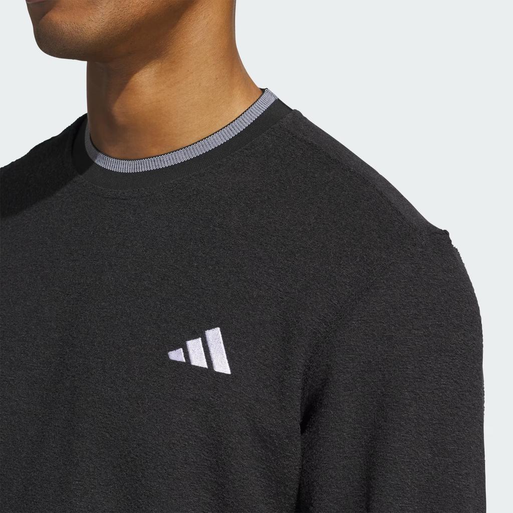 Adidas Ultimate365 Crew Neck Logo Long Sleeve Sweatshirt Men sweatshirt JW1616