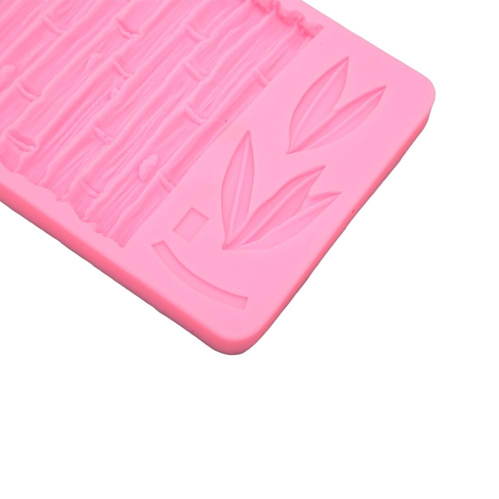 Bamboo Pattern Bamboo Leaf Silicone Mold Chinese Style Fondant Chocolate Mold DIY Sugarcraft