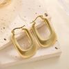 Raffinate Ear Cuff in Acciaio Titanio Oro 18k per Donna
