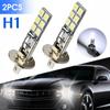 H1 Fog Lights H1 H1-12SMD-5050 Headlight Kit LED Super White 12V-24V