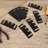 5pcs Thickness Adjustable Door Hinge Shims Waterproof Furniture Leveling Hinge Spacers Durable Spacing Spacer Hardware