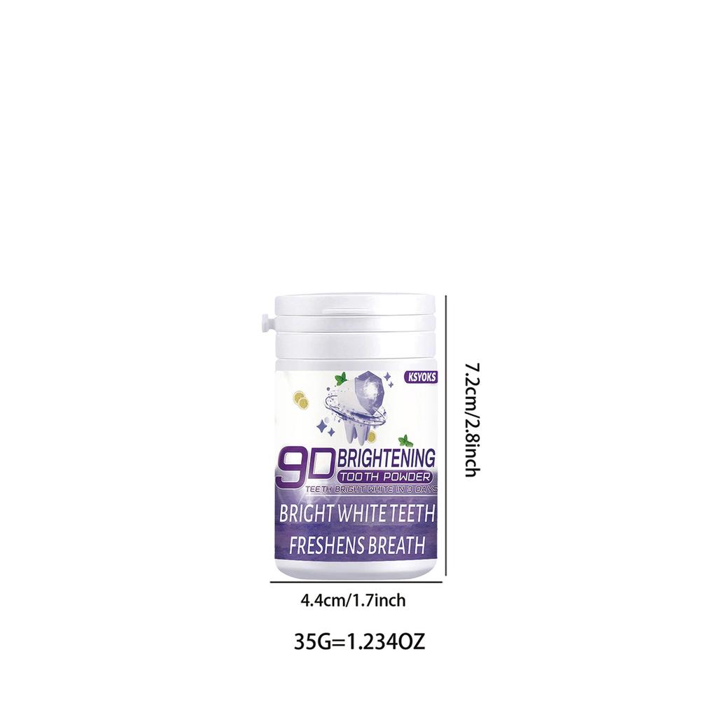 Remove Dirt and Help Create a Clean Oral Environment. Dental Powder Has a Gentle and Efficient Cleaning Power