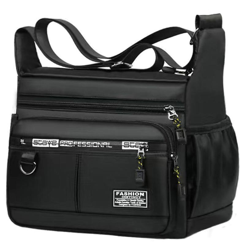 Durable Water Resistant Oxford Crossbody Bag