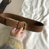Vintage Women's Belt Heavy-Duty Dress Jeans Belt Fashionable Wide Waist Belt  Waist-Cinching
