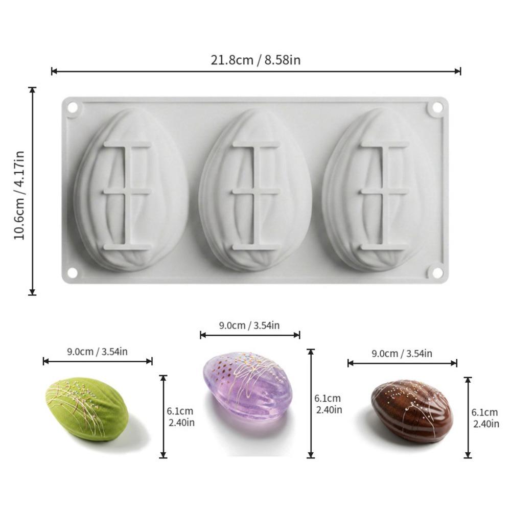 Food Grade Silicone Nuts Dessert Mold Heat Resistant French Pastry Mold Chocolate белый