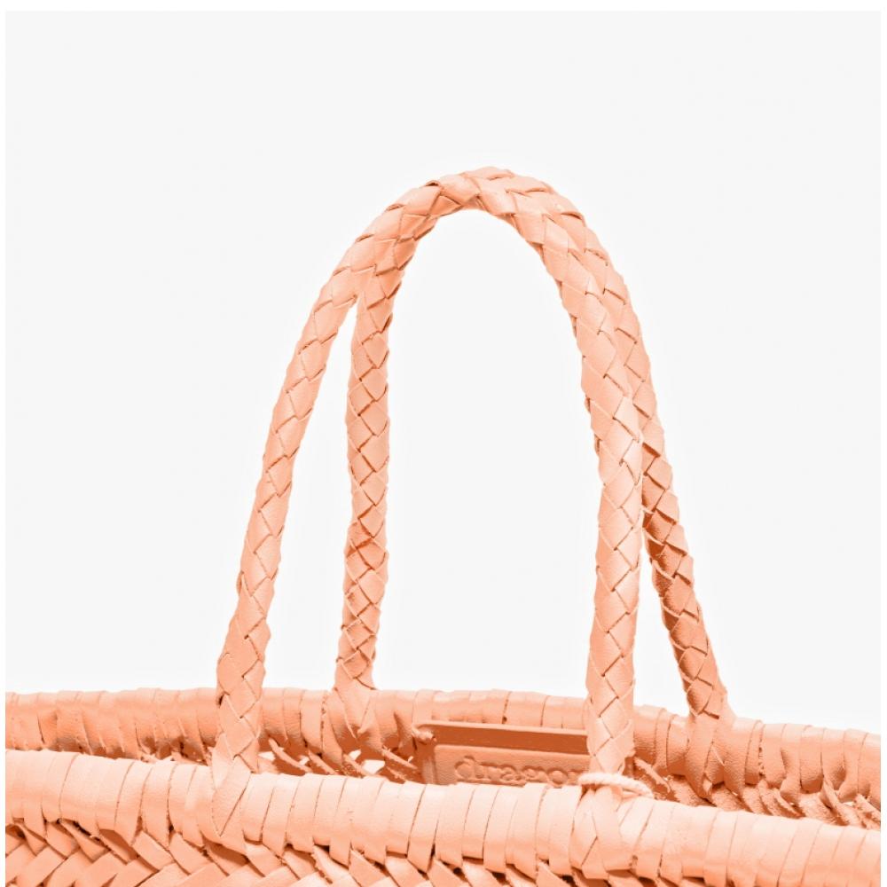 Dragon Diffusion 8811 Pastel Pink Bamboo Triple Jump Small Tote Bag