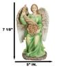 Ebros Colorful Sitting Roman Angel Abundance Prosperity Positive Energy Statue 7 Inch Tall Abundian Angel De La Abundance Prosperidad Collection