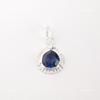 Mothers day Deal Natural London Blue Topaz 925 Silver Anniversary Gift Pendant PP-8-1