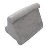 Tablet Pillow Stand Triangular Soft Comfortable Angled Viewing Tablet Reading Pillow Gray