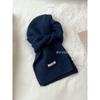 Soft Wool Blend Knit Scarf Women Winter Warm Lightweight Minimalist Style Long Wrap Shawl In Multiple Colors