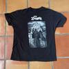 Rob Zombie Mens XL Graveyard Tomb Stone Chair Black Graphic Print T-Shirt Unisex T-Shirt