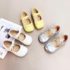 Girls' Leather Princess Shoes - 2026 Spring/Autumn Collection, Black, Performance Single Shoes for Kids