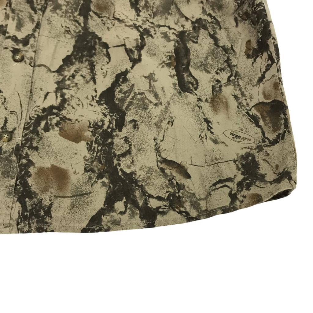 WOOLRICH 90s Old Uneven dyeing Long sleeve Button down shirt Men's Used