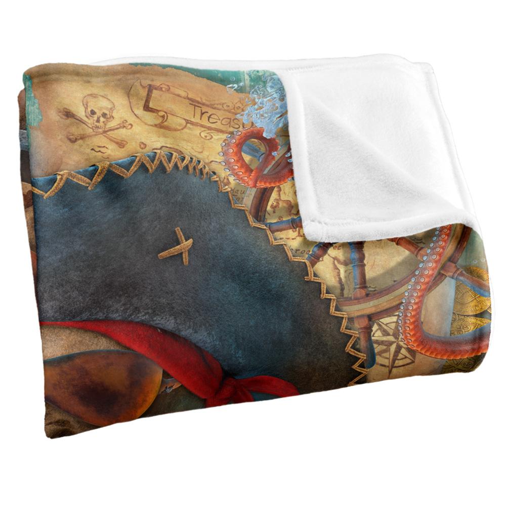 JQ Licensing James Piazza Silky Pirate Supersoft Blanket