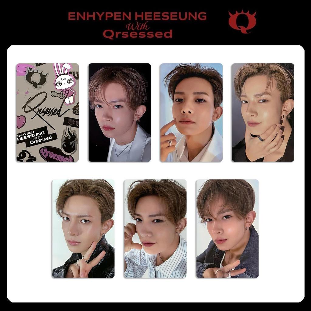 EN Skupina Lee Hee-seung Qrsessed Kontaktní čočka Fotokarta Merch