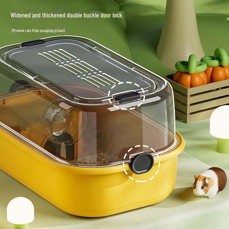 Transparente Panorama-Luxusvilla für große Hamster, für Goldbären und kleine Haustiere