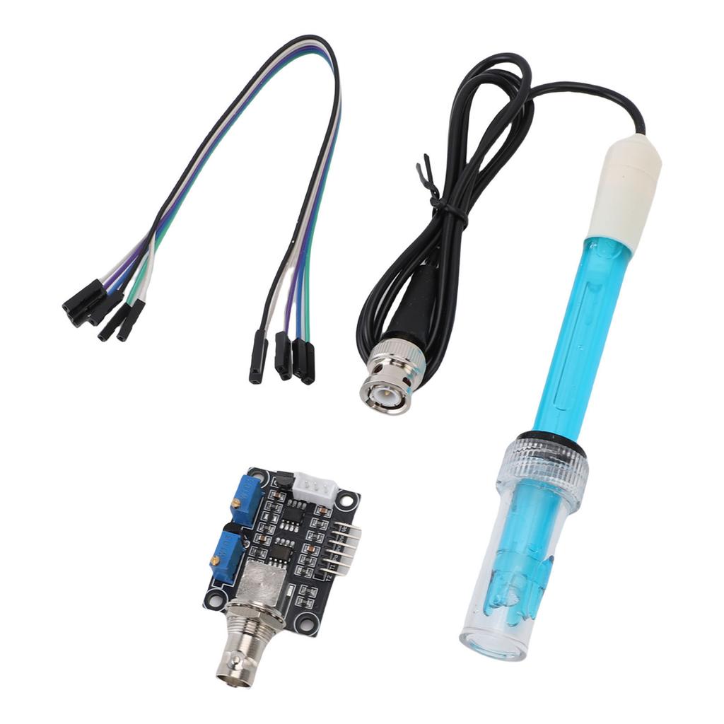 PH Module Probe Kit Fast Response 0 100 Celsius 0 14 PH Detect Sensor Module and Electrode Probe