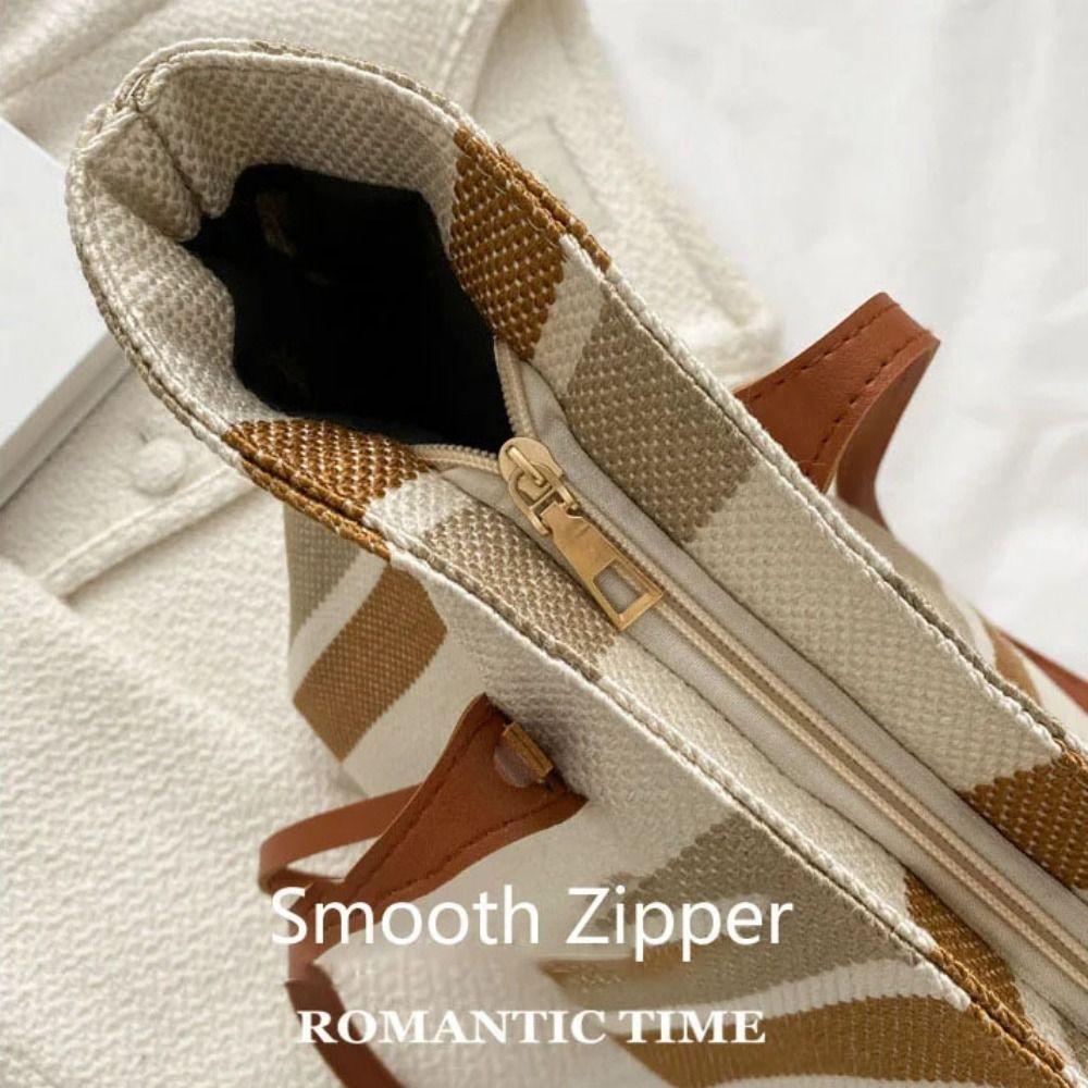 Eco-friendly Canvas Cloth Bags Exquisite Tote Bag Creative Shoulder Bag  Shopping