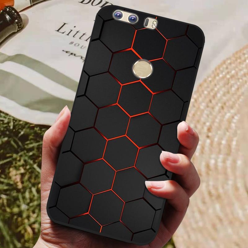 Pro Huawei Honor 8 5,2palcový kryt Silikonový zadní kryt Pouzdro na telefon pro Huawei Honor 8 Kryty Měkký nárazník coque Honor8 FRD-L19 Pouzdra