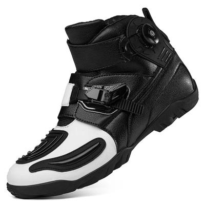 Est Motorcycle Leather Shoes Waterproof Racing Boot Motocross Breathable Good Quality Shoes