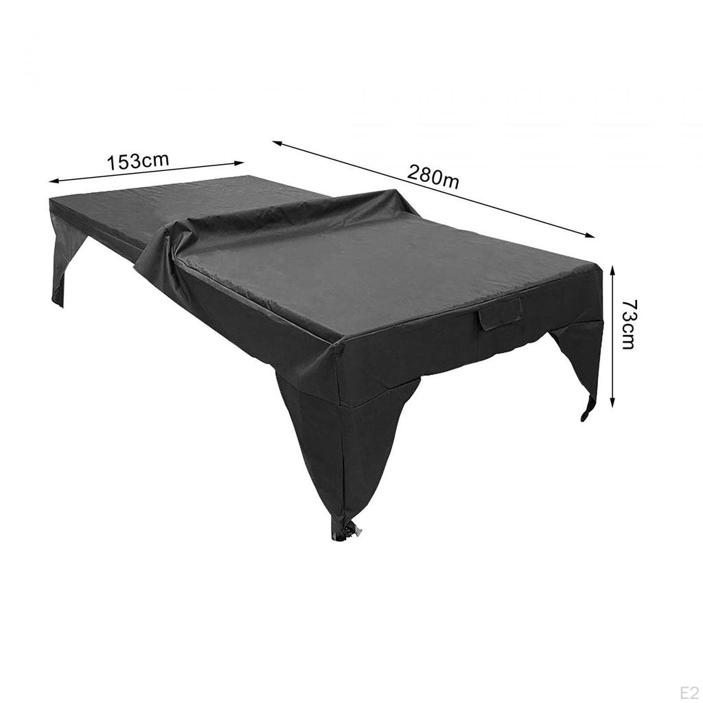 Ping Pong Table Cover Tennis Courtyard Storage Outdoor Premium Sunproof Indoor