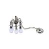 Gold/silver Miniature Vintage Chandelier Playing Scene Crystal Light Model  Doll House Accessories