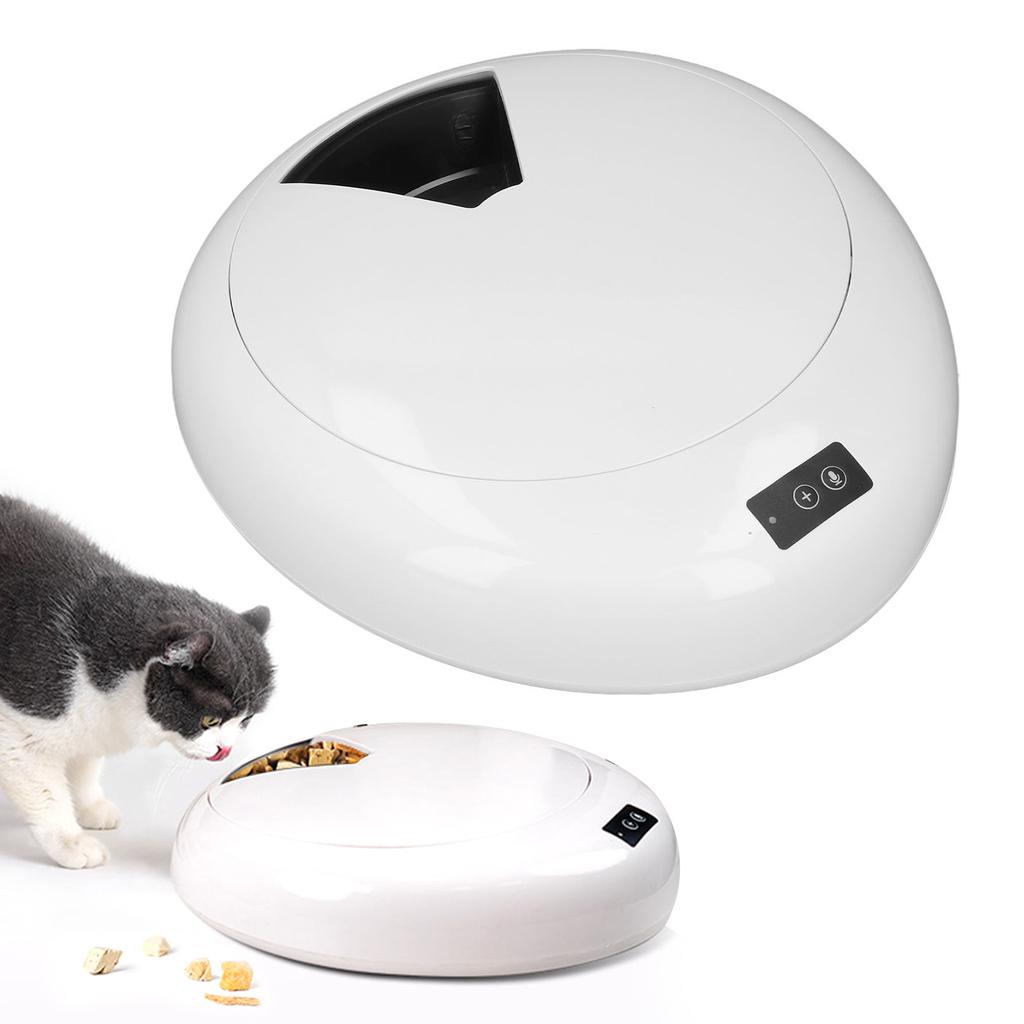 Wet Food Automatic Cat Feeder Large Capacity 6 Meal Timed Wet Food Dispenser with App Control Auto Pet Feeder for Home