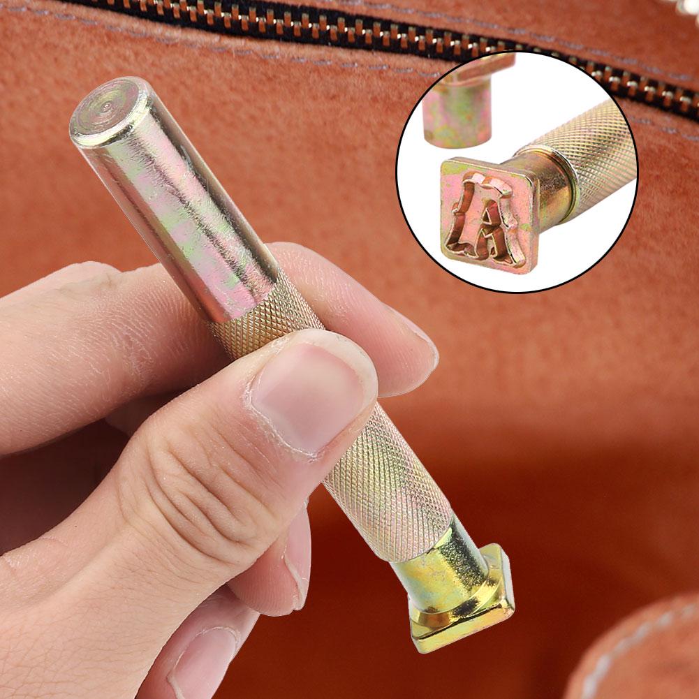 13mm Metal Stamp Punch Set Vintage Design Alphabet 26 Letters Die Tool Craft