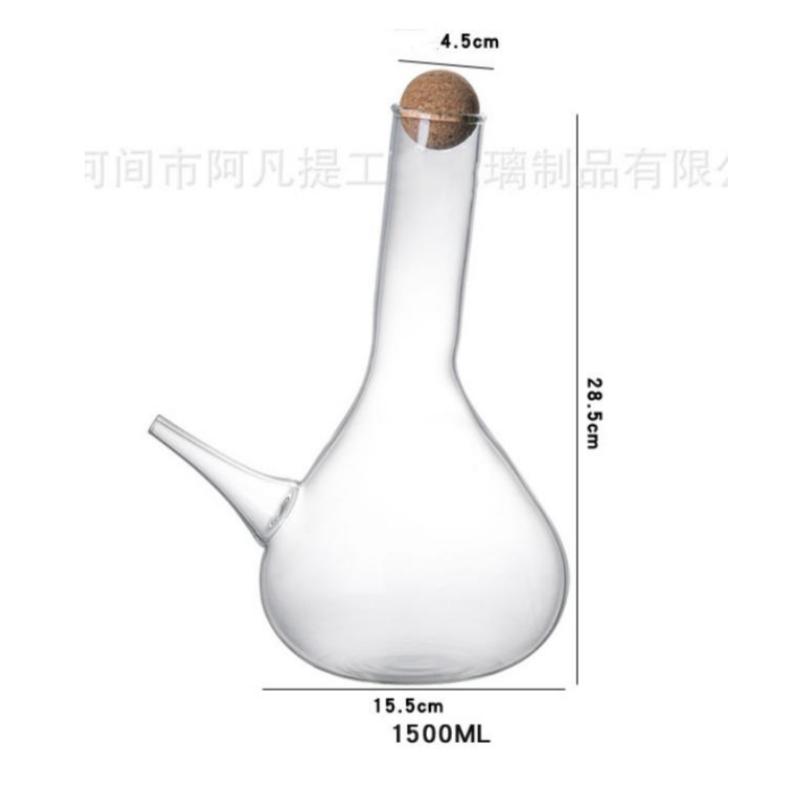 BR1500ml High-grade Crystal Glass Red Wine Decanter Household Dispenser Household Glass Bottles Personalized Decanter SetEY