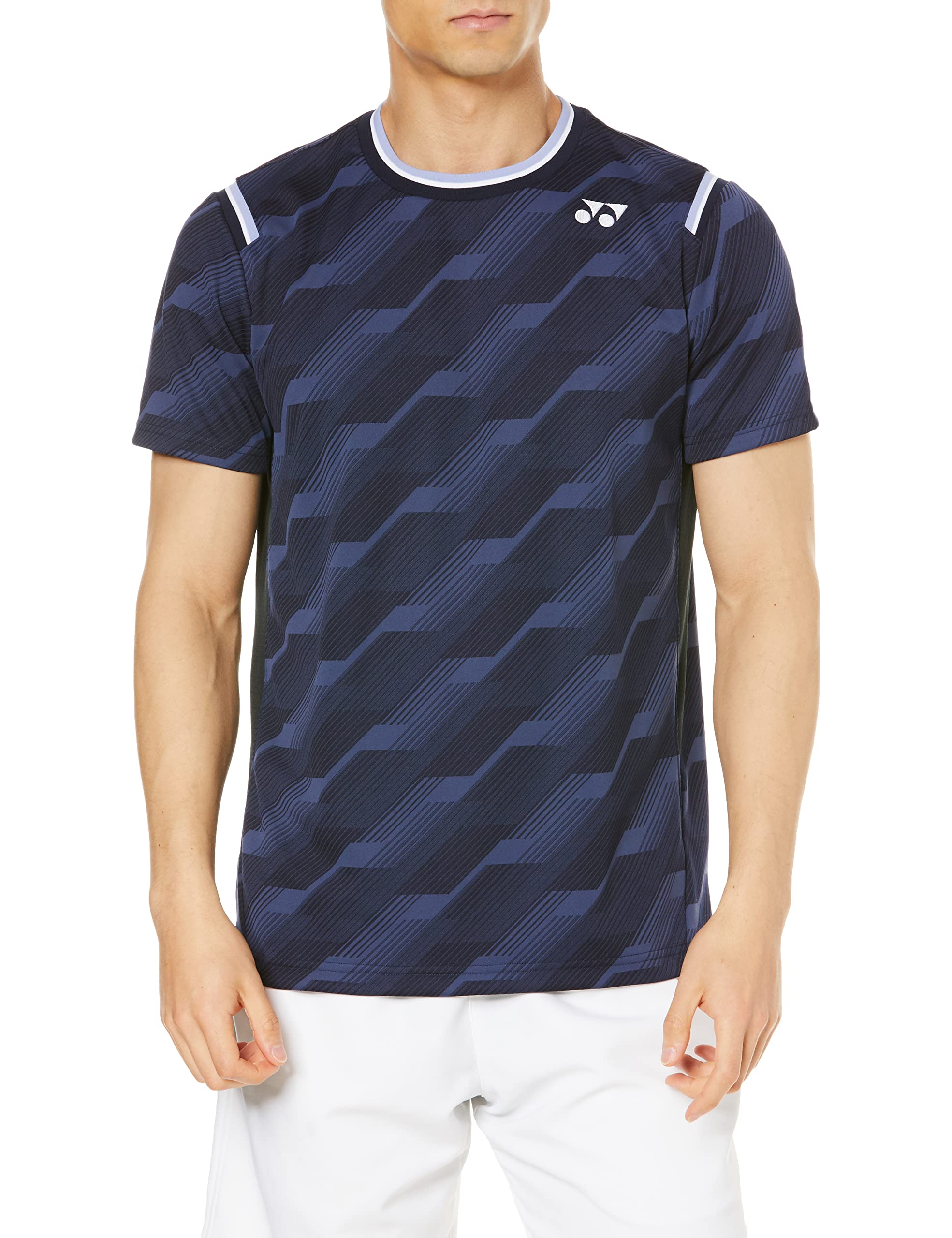 

Short Sleeve Shirt Game Shirt Navy Blue S [YONEX] (Fit Style) (019)