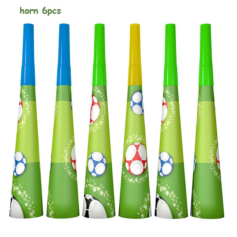 Golden World Football Soccer Kids Birthday Party Decoration Plates Straw Bunting Loot Bag Tablecloth Soccer Party Supplies
