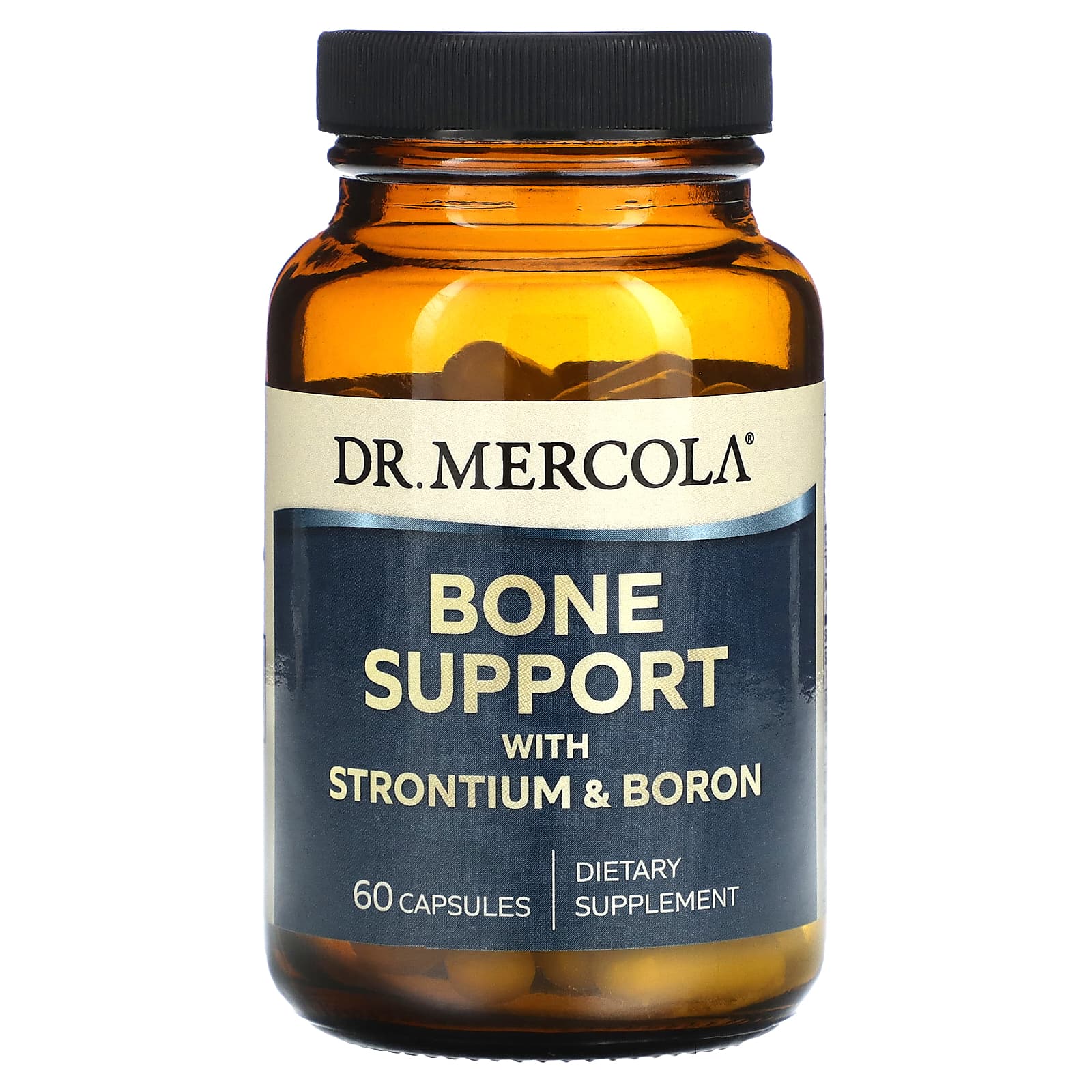 

Dr. Mercola, Bone Support, with Strontium and Boron, 60 Capsules