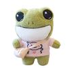 Plush Frog Stuffed Doll Soft Throw Pillow Decorations Children Kids Birthday Present Gifts