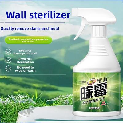 500ml Professioneller Schimmel- & Mehltauentferner Spray Flecken auf Wänden Decken Badezimmerfliesen Tiefenreiniger Verhindert Nachwachsen Schnelltrocknende Formel