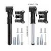 Bicycles Tyre Pumps Bikes Tire Pumps with Standard Bicycles Valves, High Pressures Cycle Air Pumps with Balls Needle Set