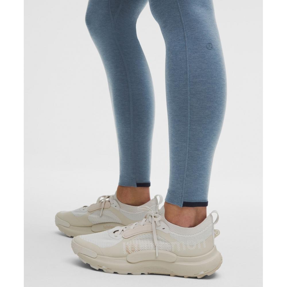 Lululemon Wool Blend Base Layer Tight 28  Steel Blue True Navy