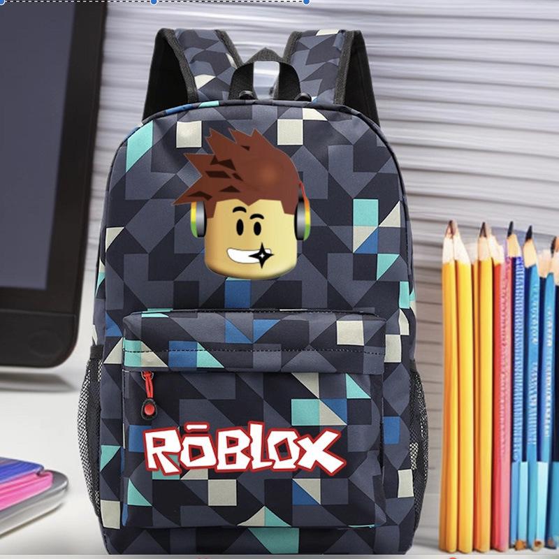 Roblex Game Merchandise Sterrenhemel Heren- en Damesrugzak Computerzak Middelbare Scholier Schooltas One size fits all