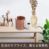 Wooden Cup Easy for Tabletop No Drilling for Mug Drinks Space-Saving Holder, Installation, Desks, Drinks, Required, Multifunctional, (Walnut Color)
