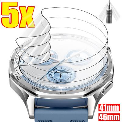 5PCS Screen Protectors for Huawei Watch GT5 Soft TPU Hydrogel Film HD Clear Anti-scratch Waterproof Protective Covers Watch GT5
