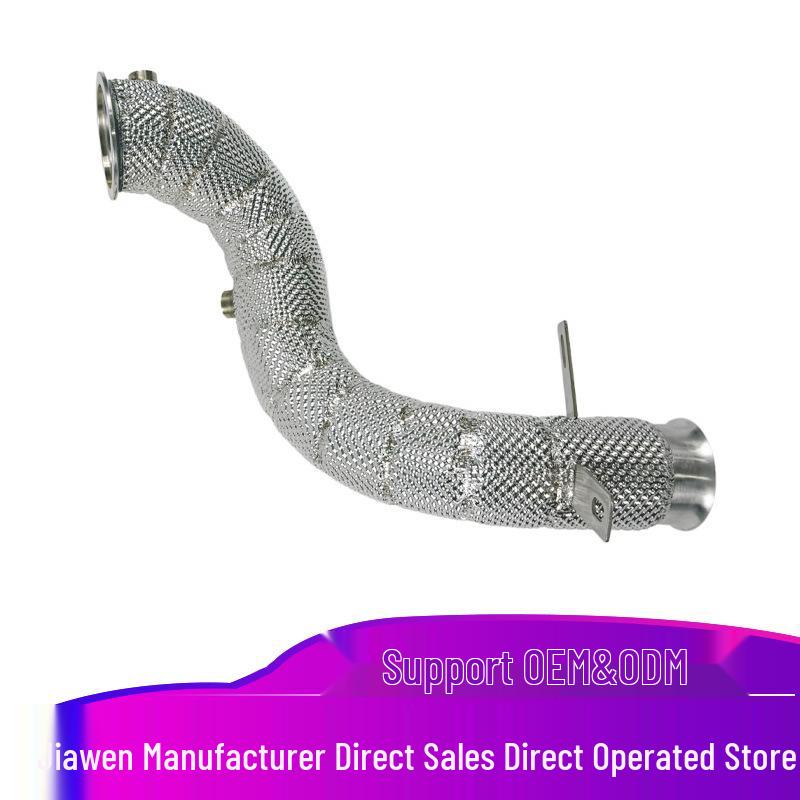 

Stainless Steel Exhaust Manifold for Mercedes C300 Right-Hand Drive Modification Modified Exhaust Pipe