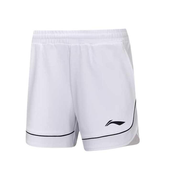 

Li-Ning Fashionable Simple Beautiful Trendy Casual Shorts Women shorts White AAPT056-1 M